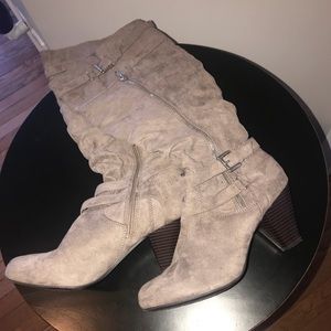 Taupe Boots